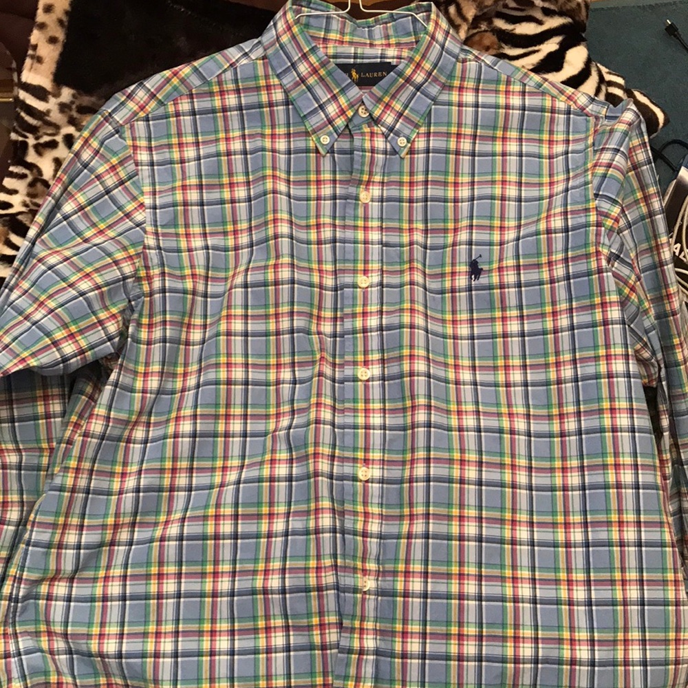 Men's Polo Ralph Lauren button down, SIZE Large